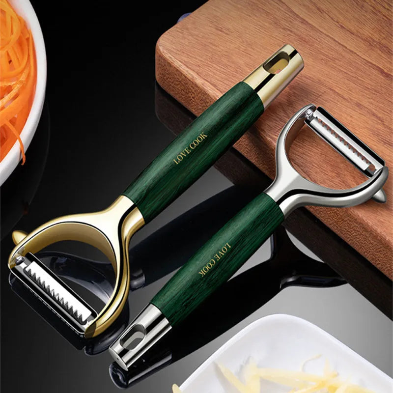 Axyaa Stainless Steel Multi-functional Vegetable Peelers Graters Kitchen Tools