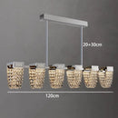 Axyaa Modern Crystal Pendant Chandelier for Living and Dining Room Lighting