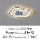 Axyaa Flower Ceiling Light White Black Blue Indoor Lighting Fixture