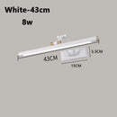 Axyaa Modern Metal Wall Lamp with Foldable Mirror Sconce Light for Bedroom