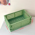 Axyaa Ins Folding Storage Rack Box | Portable Organizer for Desktop, Food, Toys & Stationery