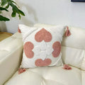 Axyaa Nordic Chenille Velvet Pillowcase for Bedside Bedroom and Sofa