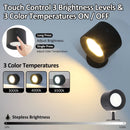 Axyaa Double Head Wall Lamp Touch Control USB Rechargeable Night Light