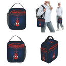 Axyaa Spider Man Lunch Bag - Insulated Portable Thermal Cooler for Work