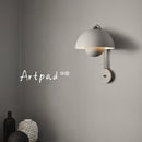 Axyaa Nordic Bud Wall Light Chrome Bedroom Lamp Home Decor Fixture
