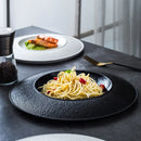 Axyaa Ceramic Noodles & Shallow Dishes: Light Luxury Cold Dishes for Restaurants & Hotels