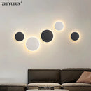 Axyaa Touch Sensor LED Wall Lamps for Indoor Living Minimalist Lighting