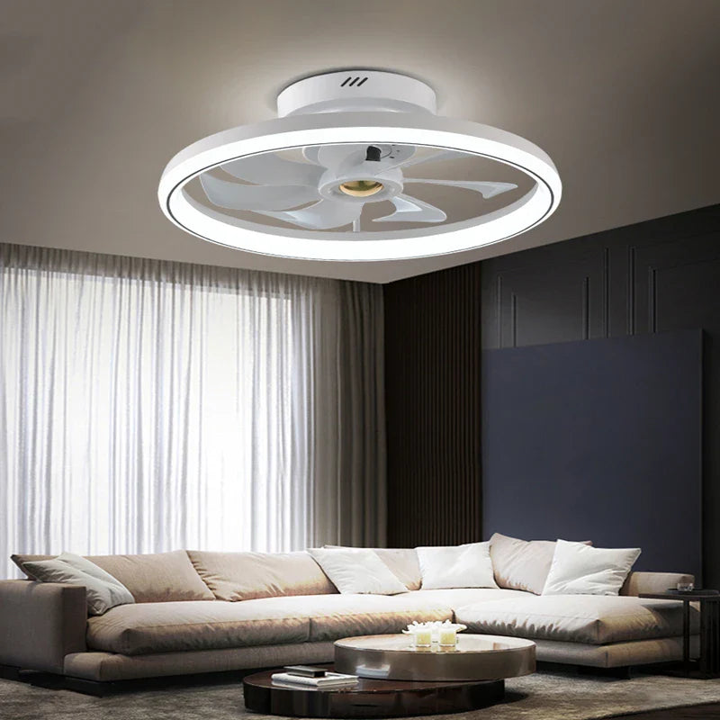 Axyaa Smart LED Ceiling Fan Light Remote Control/APP Dining Room Bedroom Chandelier