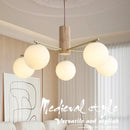 Axya Copper Living Room Chandelier Retro Restaurant Bedroom Study Magic Bean Lamp
