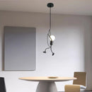 Axyaa Modern Minimalist E27 Pendant Light for Restaurant Bar Kitchen Bedroom