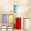 Axyaa Stainless Steel Thermal Bentos Lunch Box - Vacuum Insulated for Outdoor & Office