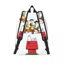 Axyaa Cartoon Dog Print Backpack for Student Schoolbag and Travel