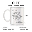 Axyaa Boss Lady Boss Mug Gift Birthday Novelty Ceramic Tea Coffee White 11 oz