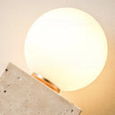 Axyaa LED Glass Square Wall Light Fixture in Yellow Stone for Modern Home Decor