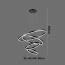 Axyaa Nordic Dining Room Pendant Ceiling Lamp Chandelier for Indoor Lighting