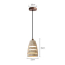 Axyaa Yellow Cave Stone Bedside Pendant Lamp