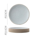 Axyaa Round Ceramic Plate Set for Stylish Dining Experience