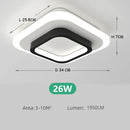 Axyaa LED Ceiling Light for Home Decor - Modern Small Design
