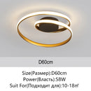 Axyaa Modern LED Ceiling Light for Living Room, Bedroom, and Dining Room
