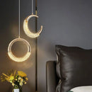 Axyaa Nordic Light Luxury Acrylic LED Chandelier for Home and Events