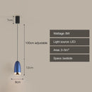 Axyaa Suspension LED Pendant Lights - Adjustable Ceiling Lighting for Bedside, Living Room, Bar