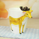 Axyaa Puppy Giraffe Ceramic Coffee Cup 400ml