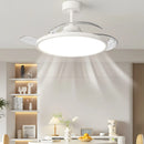 Axyaa Modern Low Ceiling Fan with Lights and Remote Control