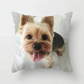 Axyaa Cute Dog Print Pillow Case for Bedroom Sofa Car Decor