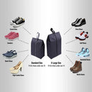 Axyaa Nylon Travel Shoe Bags Waterproof Zipper Storage Organizer for Men and Women