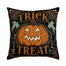 Axyaa Halloween Pillowcase Cojines Funny Cushion Cover Home Sofa Decoration
