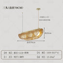 Axyaa Zen Style Chandelier Cream Wind Table Lamp Island Counter Bar Creative Zen Minimalist