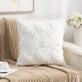 Axyaa Plush Solid Color Easter Pillowcase Cojines 45X45 for Home Sofa