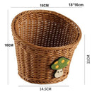 Axyaa Handwoven Rattan Wicker Basket Set for Home Storage and Serving