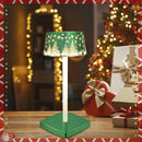 Axyaa USB LED Table Lamp with Hollow Shade and Dimmable Light