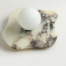 Axyaa Marble LED Wall Sconce Reading Lamp for Home Decor