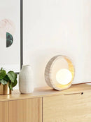 Axyaa Natural Yellow Cave Stone LED Floor Lamp for Indoor Decor Lighting