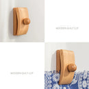 Wooden Rug Hangers for Wall Display by Axyaa - Decorate with Blanket and Tapestry
