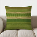 Axyaa Striped Braided Pattern Pillow Cover for Sofa Bedroom Car.