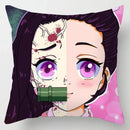 Axyaa Demon Slayer Kimetsu No Yaiba Pillowcase - Kamado Tanjirou Tomioka Giyuu Decor
