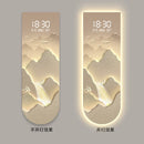 Jinshan LED Display Clock Painting for Axyaa Living Room Décor