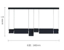 Axyaa Geometric Pendant Light for Modern Decor in Office, Living Room, Restaurant