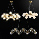 Axyaa LED Pendant Light Chandeliers for Modern Living and Dining Room Lighting