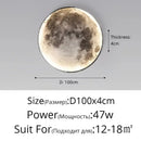 Axyaa Lunar Mural Lights LED Wall Art Decoration Modern Minimalist Living Room