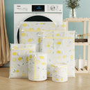 Axyaa Cartoon Print Wardrobe & Washing Machine Storage Bags, Set of 5