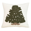 Nordic Circle Tufted Tree Pillowcase - Axyaa Brand