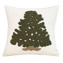 Nordic Circle Tufted Tree Pillowcase - Axyaa Brand