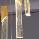 Axyaa Crystal Chandeliers & Indoor Lighting Fixtures: Modern Villa & Living Room Staircase Chandeliers
