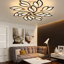 Axyaa Maple Leaf LED Ceiling Lamp - 2025 Nordic Minimalist Chandelier