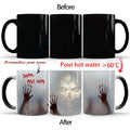 Axyaa Walking Dead Rick Daryl Heat Color Changing Mug