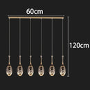Axyaa Modern LED Chandelier Ceiling Lamp for Living Room Dining Indoor Lighting